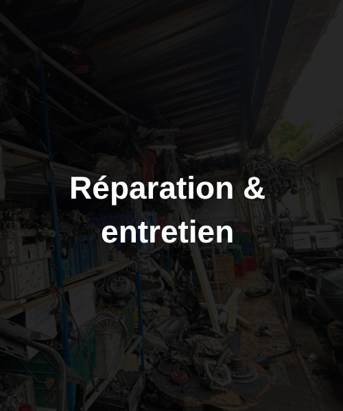 Réparation & entretien casse scooter